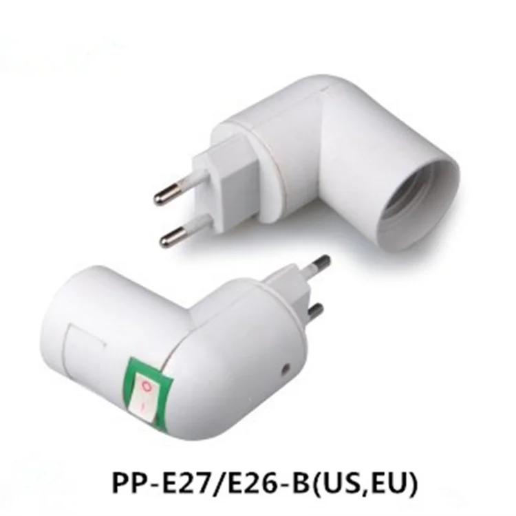 E26 E27 Bulb Socket Adapter 2 or 3 Prong AC Outlet to Socket E27 Holder Adapter for Patio Shed Garage Warehouse E26 E27 Bulb Socket Adapter 2 or 3 Prong AC Outlet to Socket E27 Holder Adapter for Patio Shed Garage Warehouse