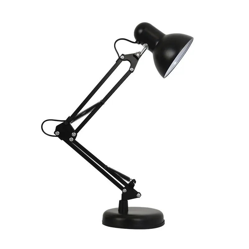 red swing arm desk lamp