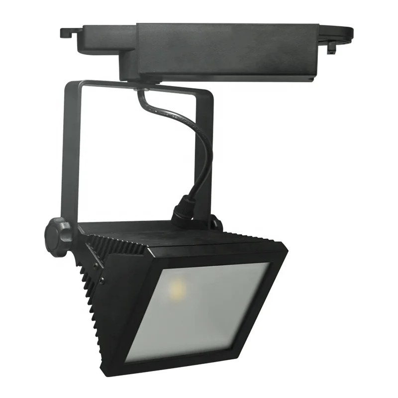 The second line track lighting searchlight is suitable for 3000k 4000k 6000k 30w led track light of stage landscape