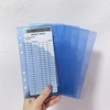 Set di buste con linguette blu