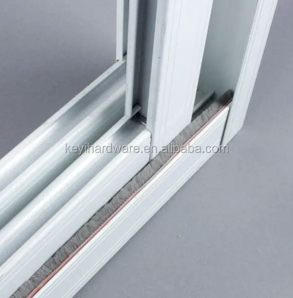 Factory Price t Channel Waterproof Mohair Weather Strip Brush for Aluminium /UPVC Doors and Window