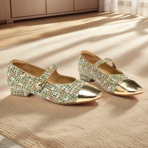 New Styles Ladies Fashion Single Shoe Women's 2026 Spring New Style Retro Shallow Mouth Straight Belt Mary Jane Flat Shoes