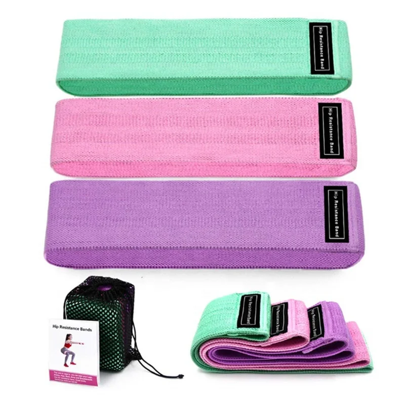 Эспандеры для йоги премиум-класса противоскользящие спортивные ленты набор плетеных эластичных лент упражнений фитнеса тренажерного