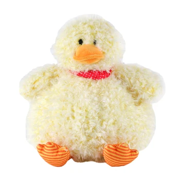 Custom Size Plush Yellow Duck Soft Stuffed Animal Toy Sofa Decoration for Kids Birthday