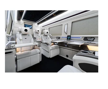 2024 Mercedes Sprinter Van Full Interior Walls upgrade VIP Luxurious Sprinter Interior Upgrade Car Partitions Van Seat Kit