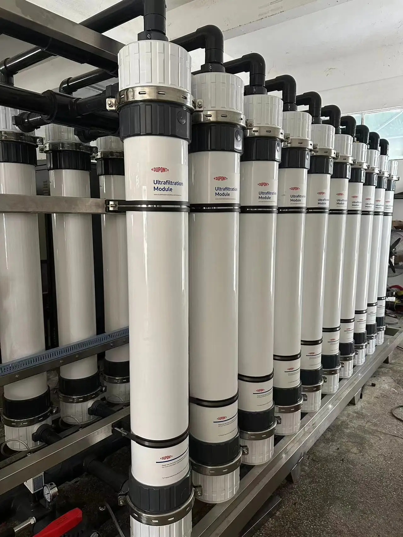 High Flow Pvdf Uf Membrane Ultrafiltration System With Hollow Fiber Membrane Uf Plant