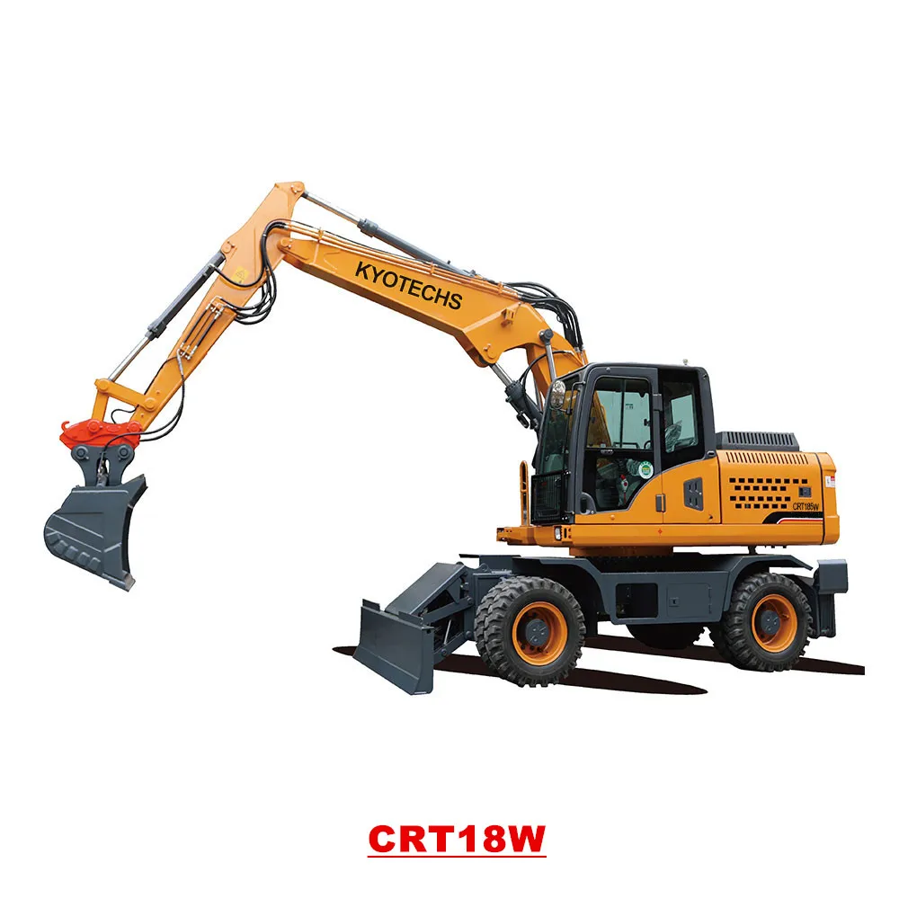 Мини 1 5 тонный экскаватор погрузчик микро CRT185W мини цены на