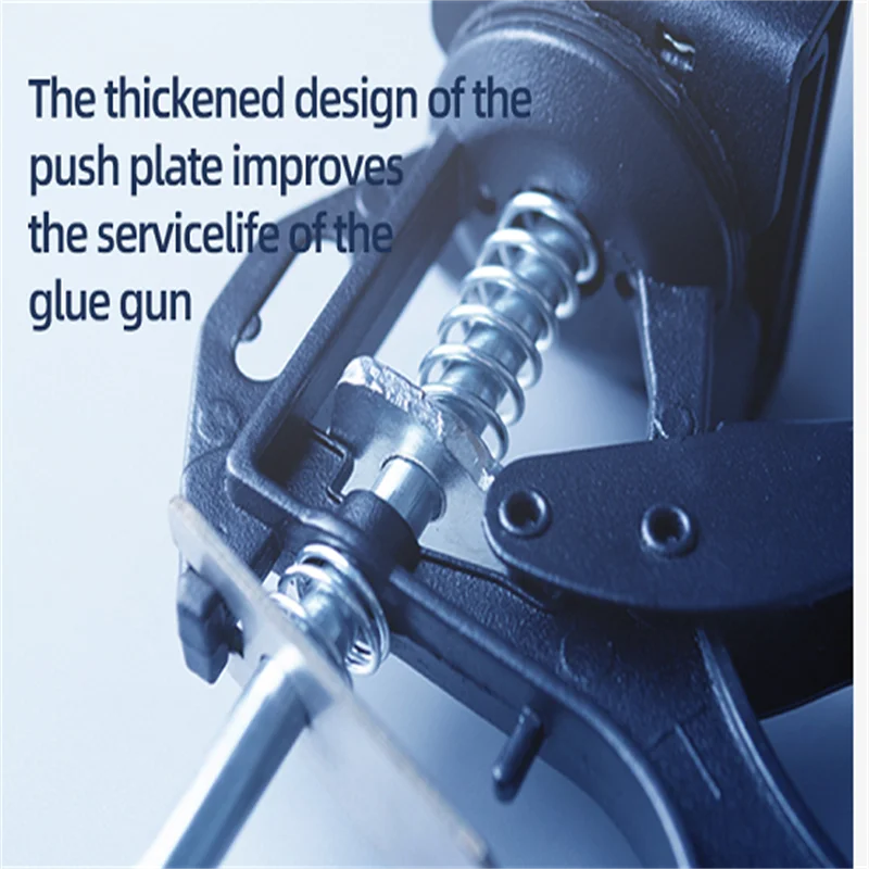 Low Price Hand Tools 50ml 1:1 Dispenser Gun Silicone Gun Skeleton Caulking Gun with Free RTV Silicone