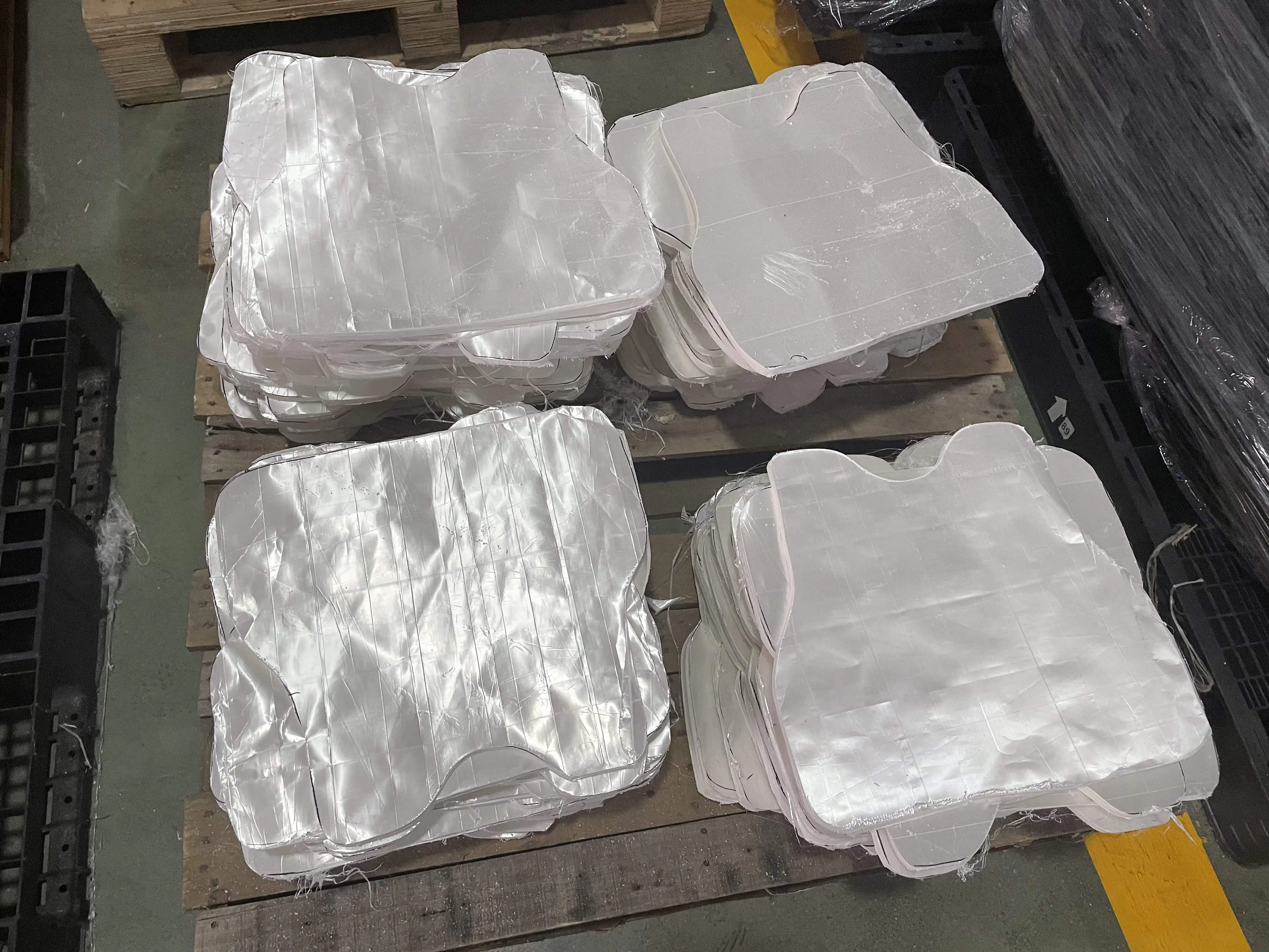 YF Protector High Modulus Polyethylene Aramid UD Woven Fabric PE Panel UHMW PE UD Fabric 37cN Breaking Tenacity Thread Strength