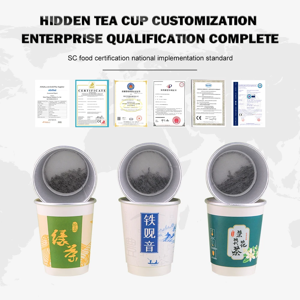 Automatic Sealing for Making Tea Hidden Tea Machine