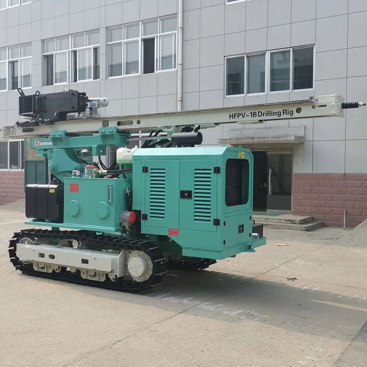 Гидравлический сваечный привод Crawler DTH Hammer для установки солнечных панелей