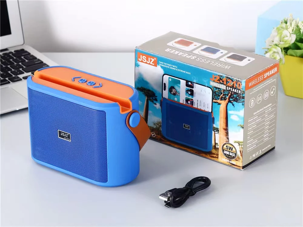 mini JZ-1210 Mini Speaker - Portable Bluetooth Stereo FM Radio