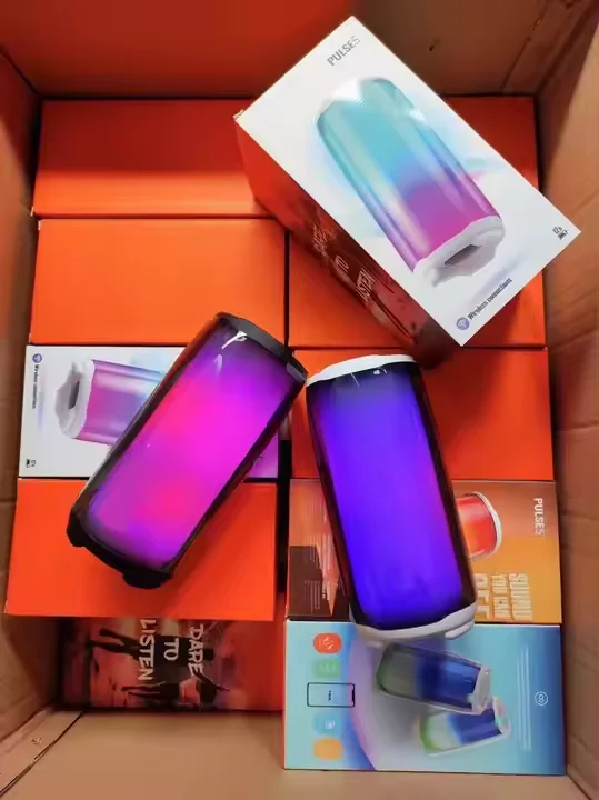 New PULSE5 Generation Speaker Full Screen Color Lights High Sound Quality Bass Mini Explosion PULSE5 Speaker