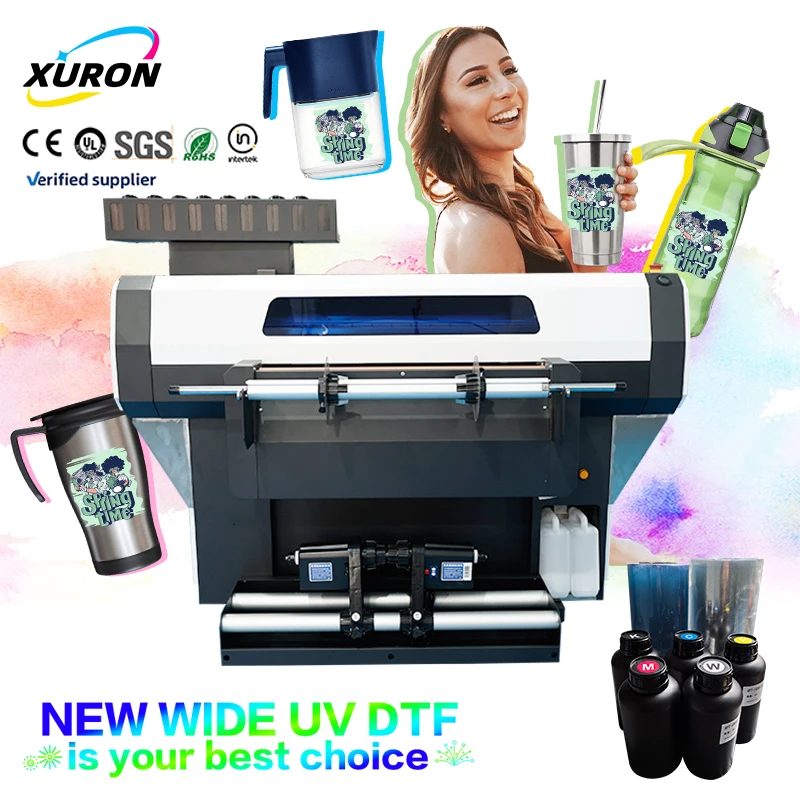 Vendor-Accepted Fully Automatic UV DTF Printer New Condition High Quality Multifunctional 300mm & 600mm Prints