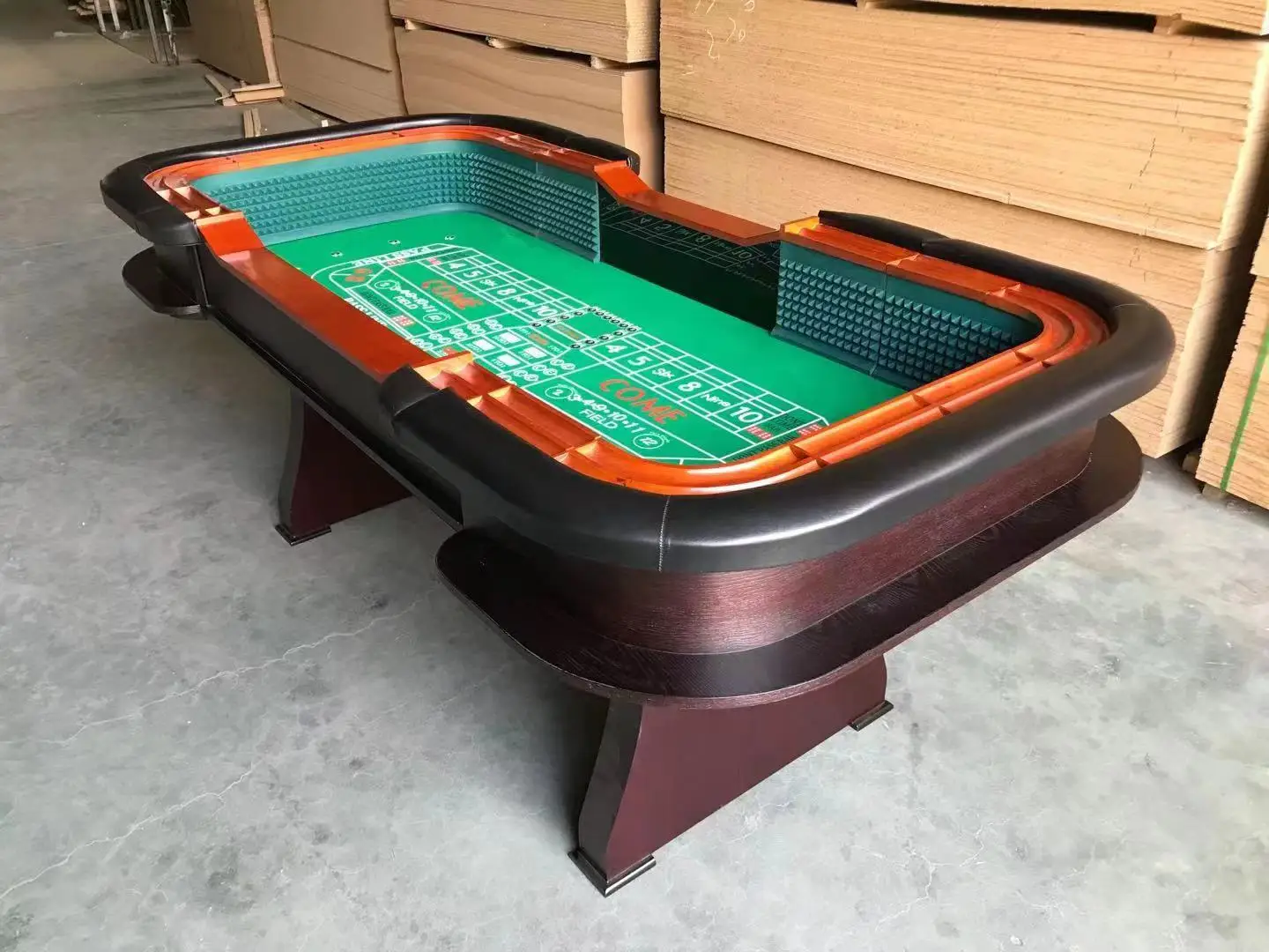 Factory Highend Luxury Craps Tables For Casino Entertainment