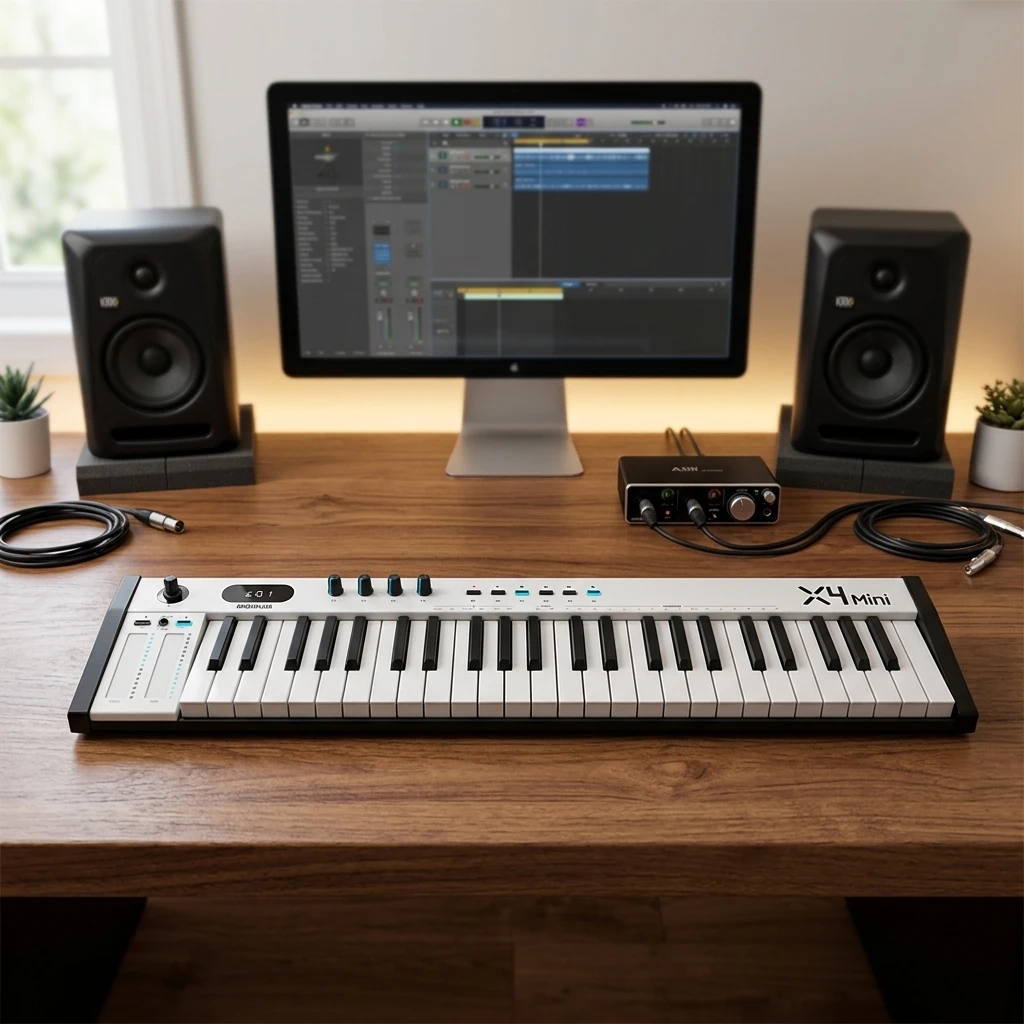 Midiplus X4 Mini - Professional 49-Key USB MIDI Controller
