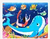Puzzle da 100 pezzi del mondo sottomarino