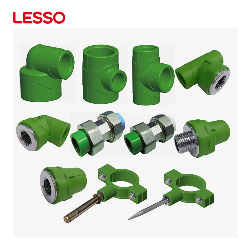 Alibaba.com: LESSO PPR Fittings Pipe Clamp Adapter — corrosion ...