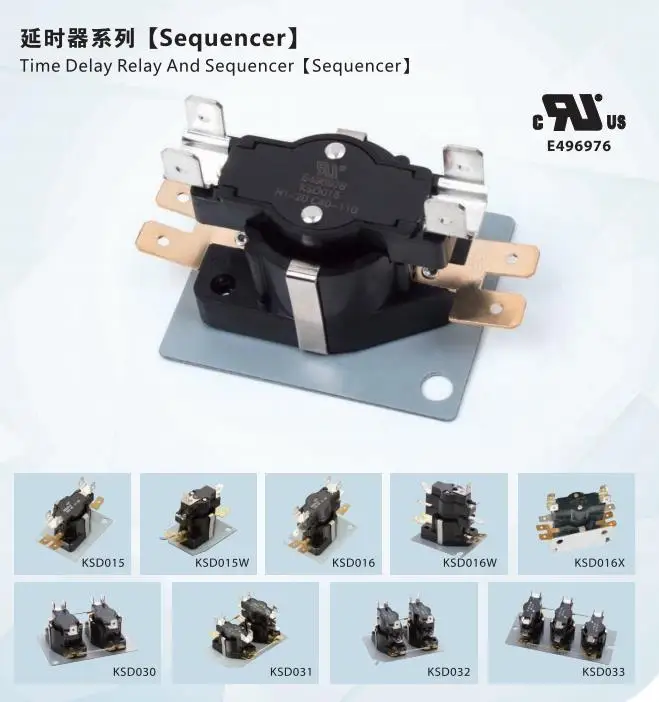 Time Delay Sequencer Time Relay ThC Heat Sequencer Time Delay Relay TH