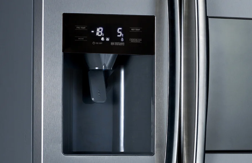 Mini Bar No Frost Side By Side Refrigerators With Ice Maker And Water