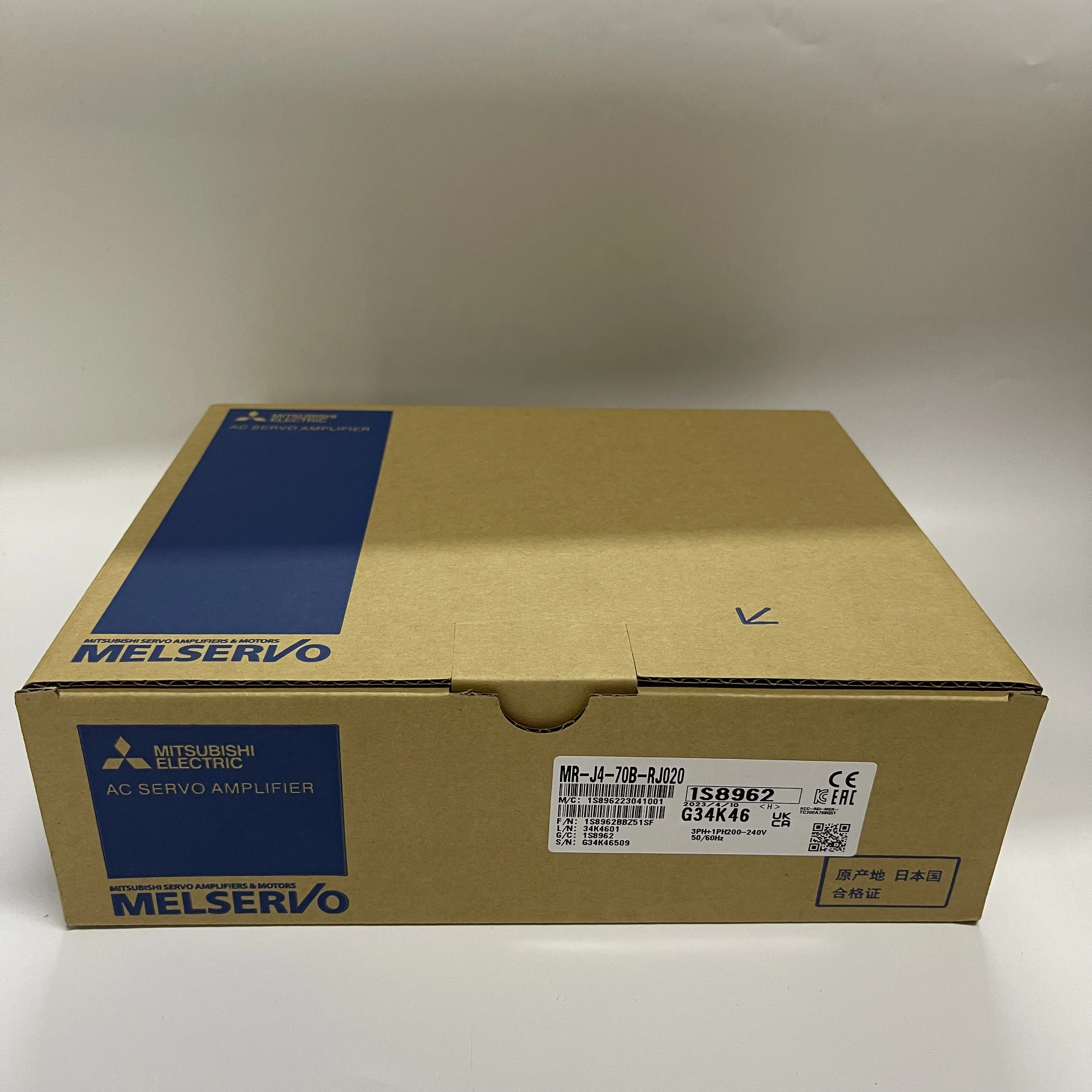 Mitsubishi AC Servo Amplifier MR-J4-70B-RJ020