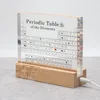 Base USB con luz y relieve químico, con 83 elementos integrados.