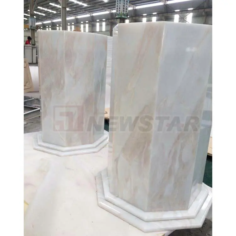 Roman Column Corithian Design Custom Gate Pillar Tiles square Gate Pillar Design