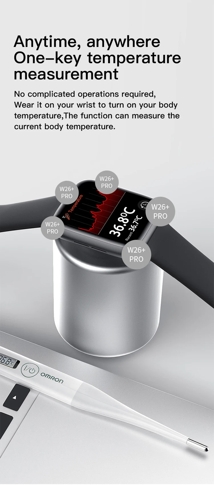 W26+pro smart watch9