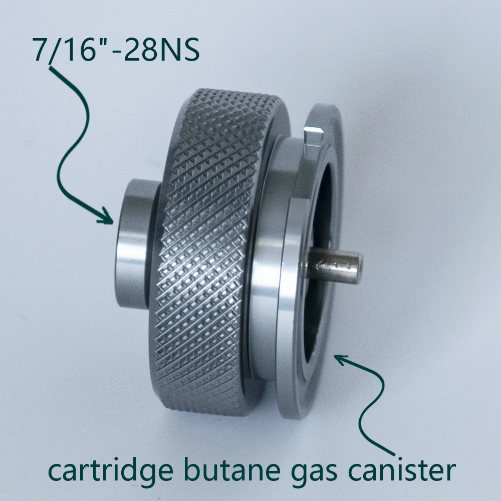 Gas Cartridge Head Conversion Adapter