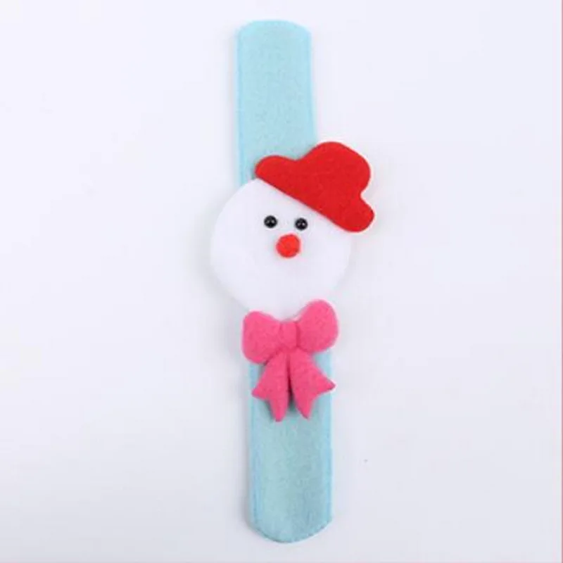 LED Light Christmas Slap Circle Wrist Band