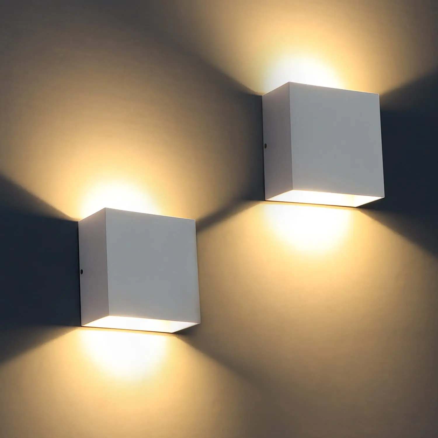 Modern LED Wall Light Up&Down Indoor Outdoor Sconce Lighting Hall Bedside Lamp 