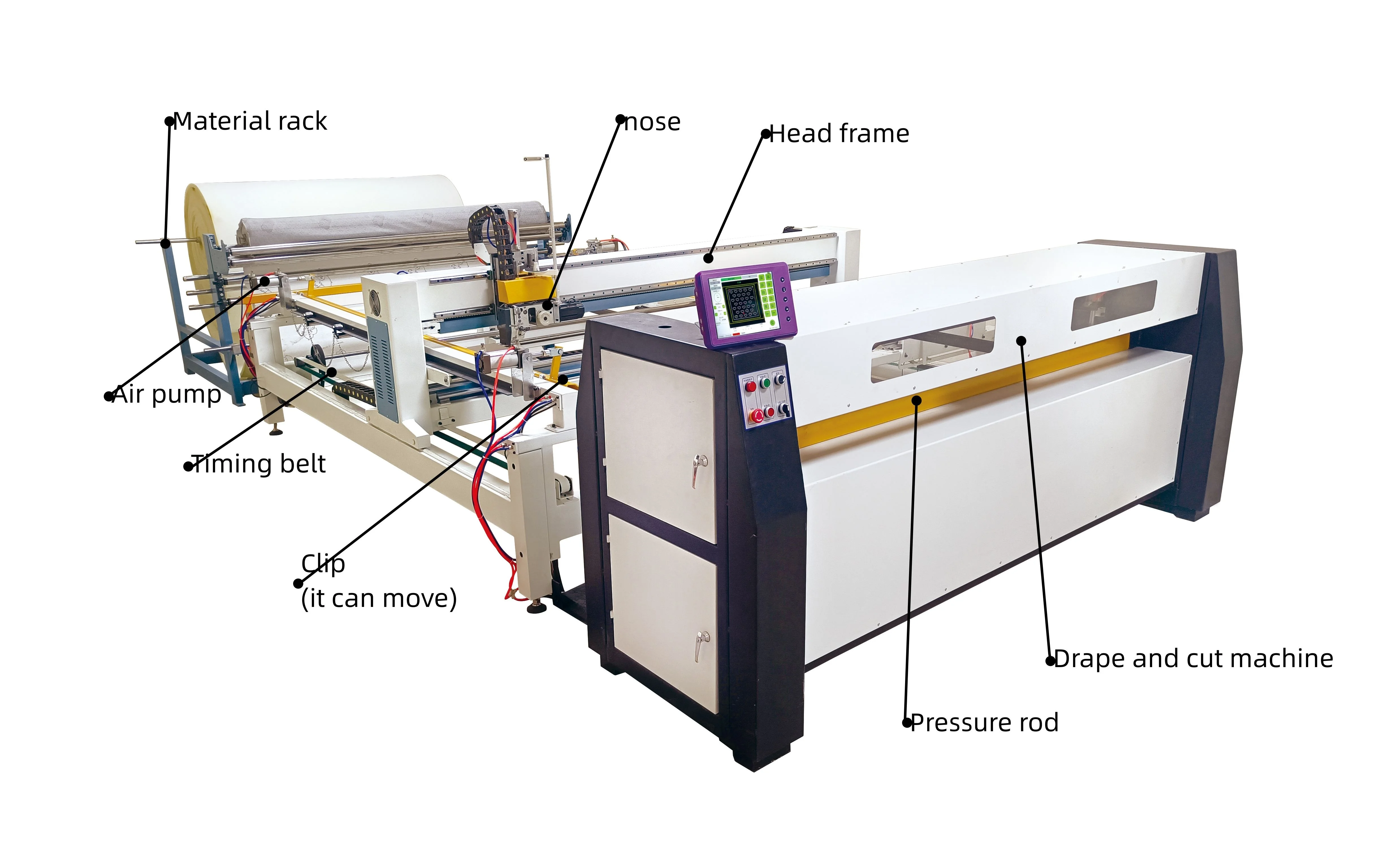 Automatic Ultrasonic Quilting Machine Non-woven Fabrics Bed Sheet Sewing Machine for Quilts