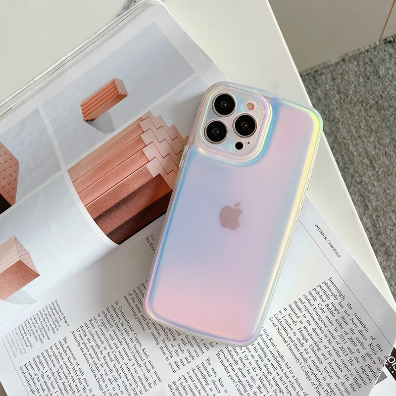 Gradient Color Rainbow Phone Case for Iphone 14/13/12