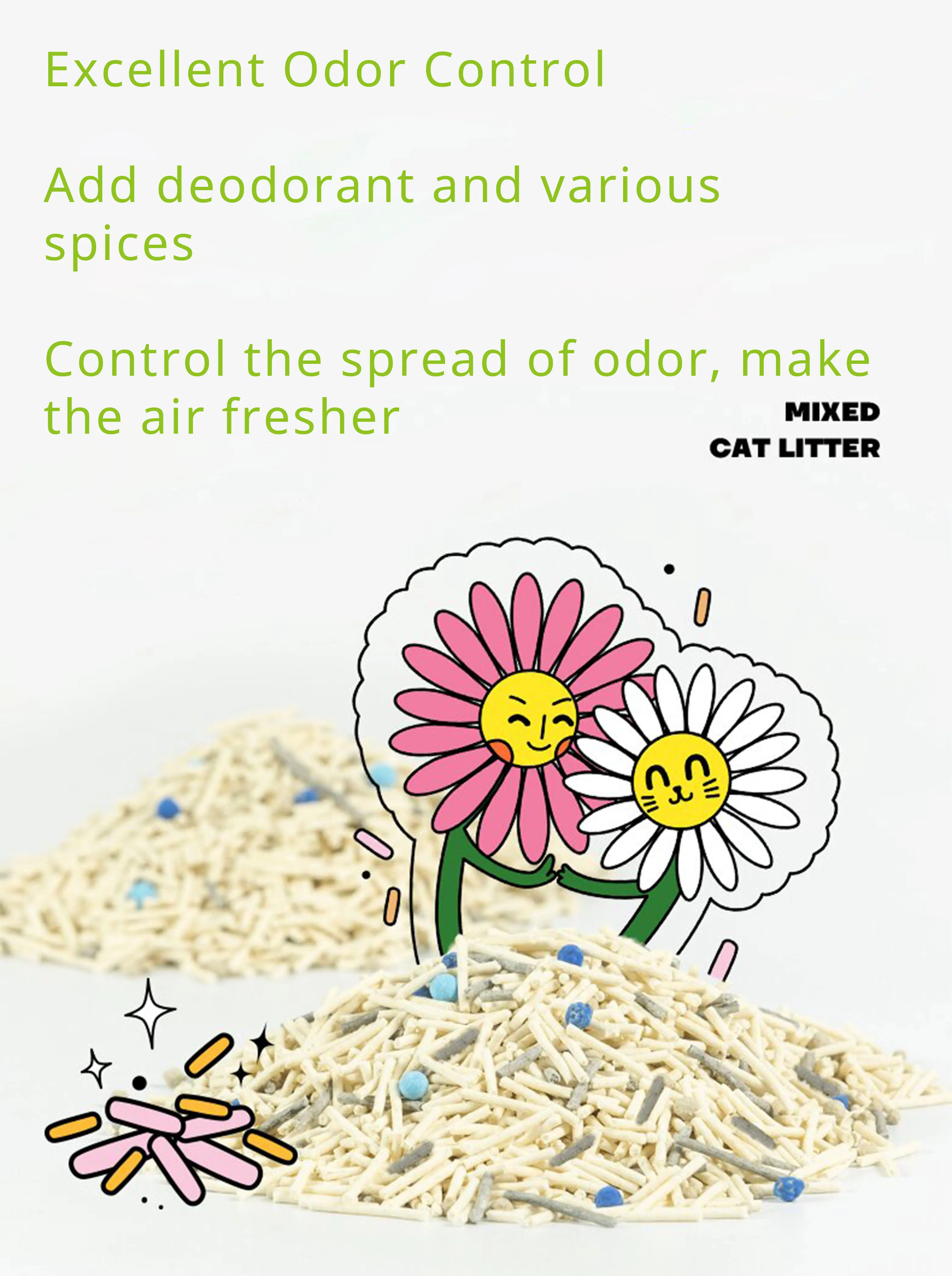 Flushable Natural Tofu Cat Litter High Quality Oem/odm Tofu Cat Litter