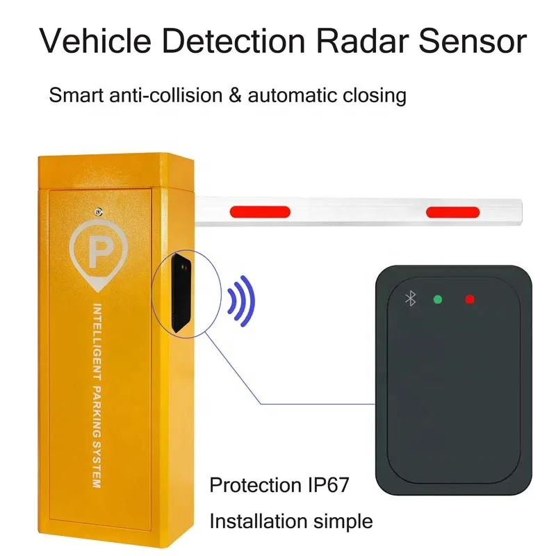 Wireless 79GHz Radar Detector for Car Parking & Access