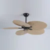 Negro con vetas de madera natural