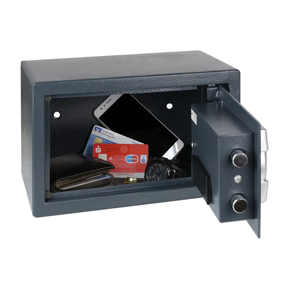 Популярная онлайн-продажа Сейф для хранения денег из нержавеющей стали с электронным замком и паролем