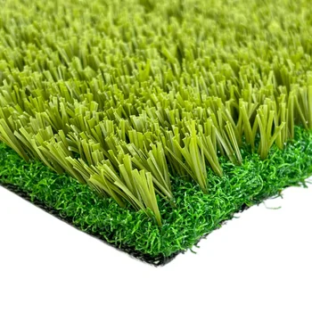 MCG 40mm Non Fill Football Turf C Shape Tricolor Fiber High Density Certified Easy Install