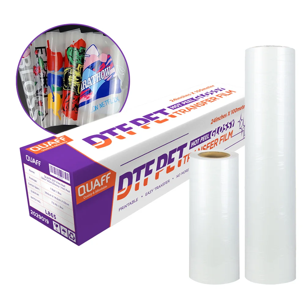 QUAFF DTF Film - Premium Matte and Glossy Options