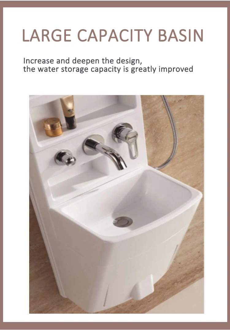 Tytxrv Caravan Modern Simple Abs Material Multi Functional Bathroom