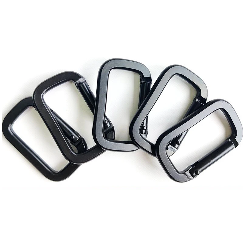 Oem стиральная машина с черным алюминиевого сплава морской из нержавеющей стали для тяжелых условий эксплуатации маленькие стальные квадратные прямоугольник Крюк карабина