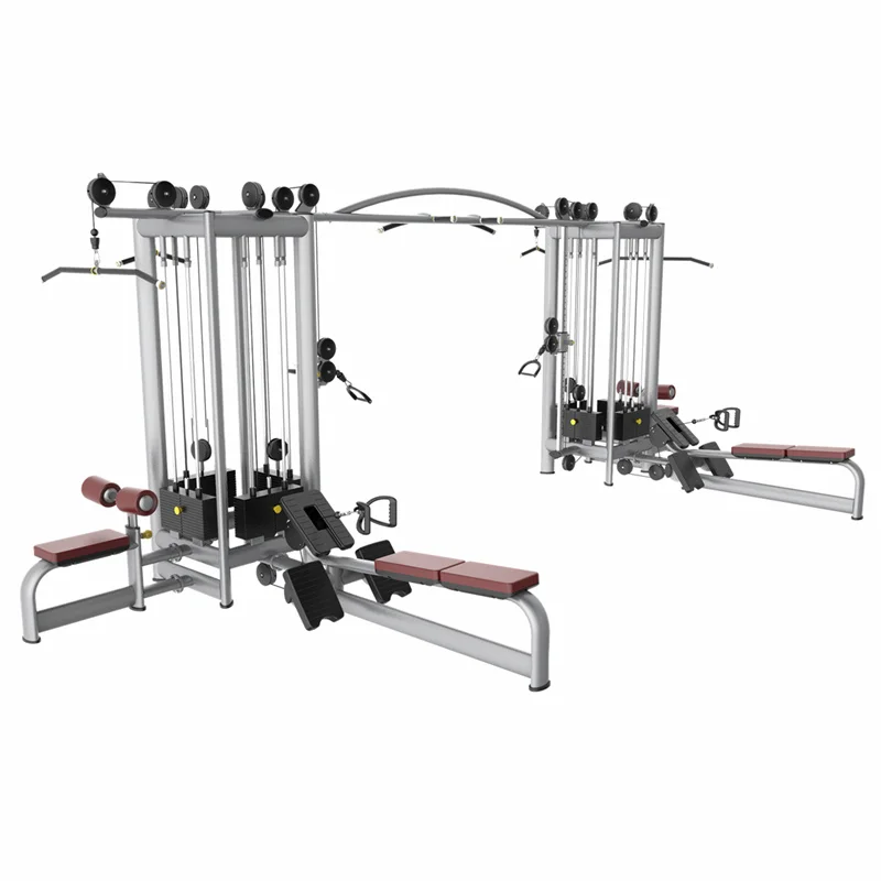 Crossover Cable Jungle 8 Stations - Multi-functional Gym Equipment