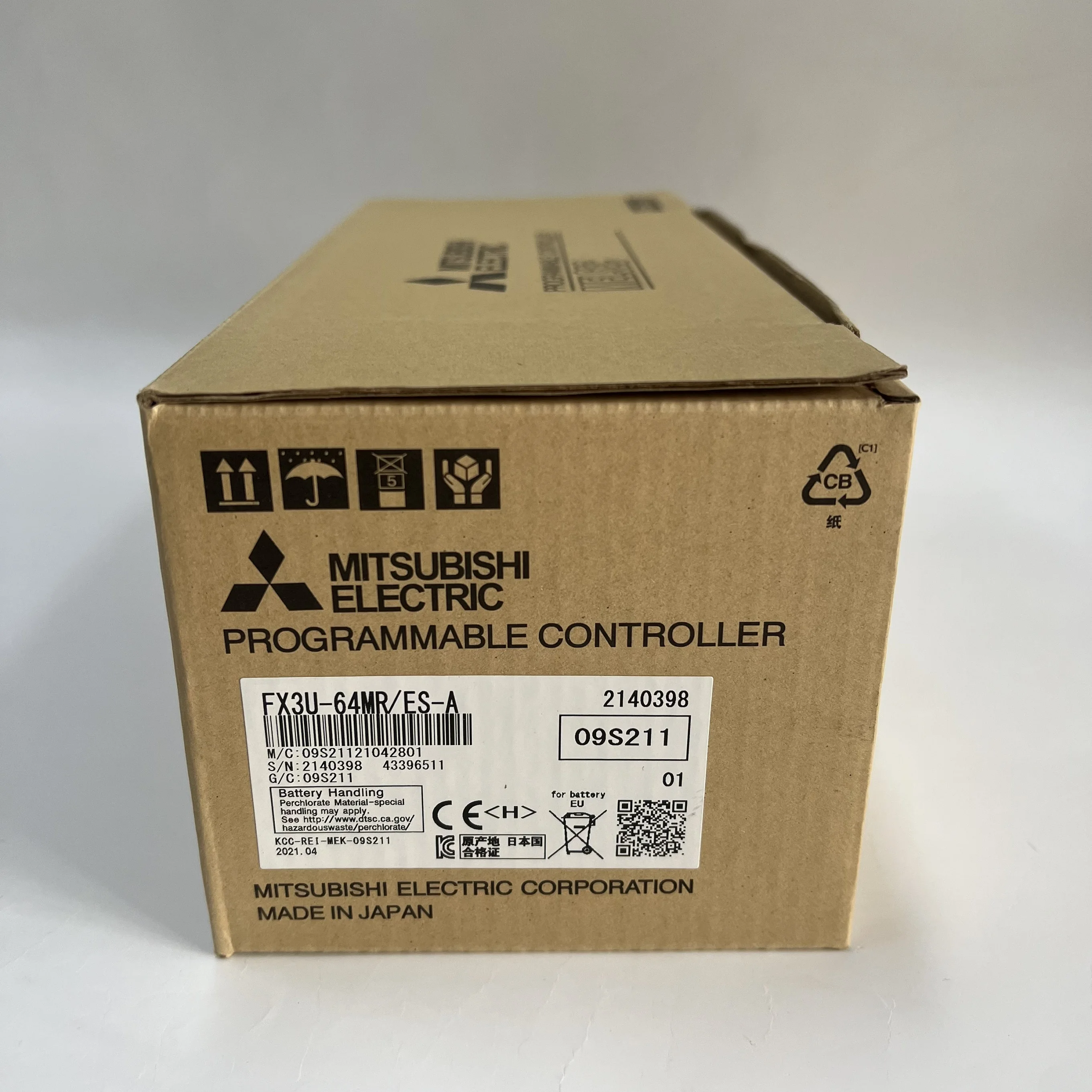 Mitsubishi Programmable Logic Controller FX3U Series FX3U-64MR/ES-A