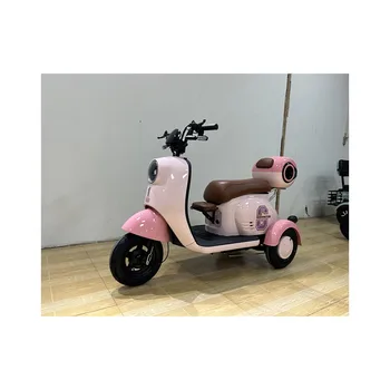 Promotional Small Electric High Speed Tricycle Adult Tricycle With Baby Seat