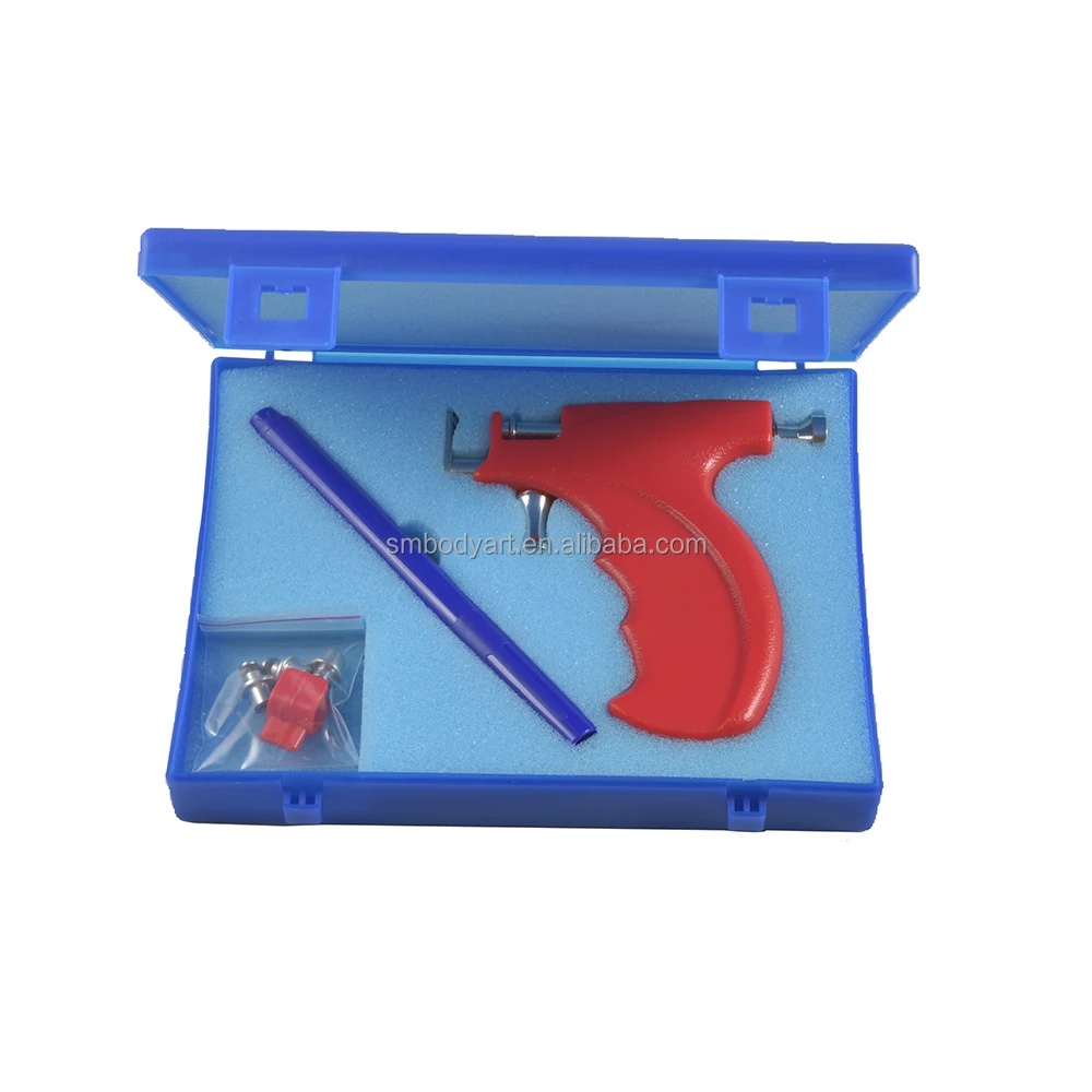 Professional Ear Piercing Gun Tools Kit High Quality Reusable Earlobe