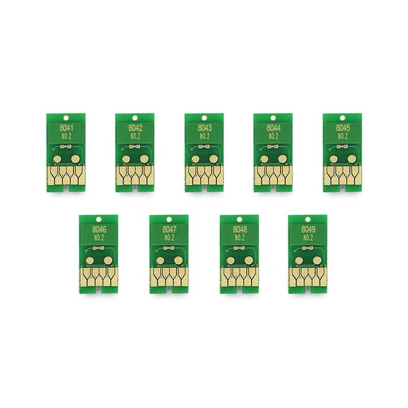 Ocinkjet 700ML/PC T8041 - T8049 Ink Cartridge Chip for Epson SC P8000 Chip for EPSON P6000 P7000 P8000 P9000 Printer US