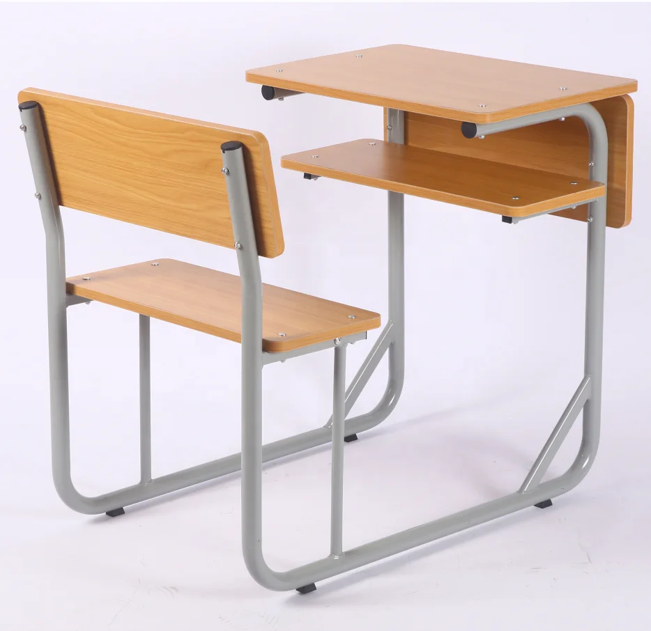 School Study Desk and Chair/university Student Desk and Bench/college School Table and Chair Set,School Furniture