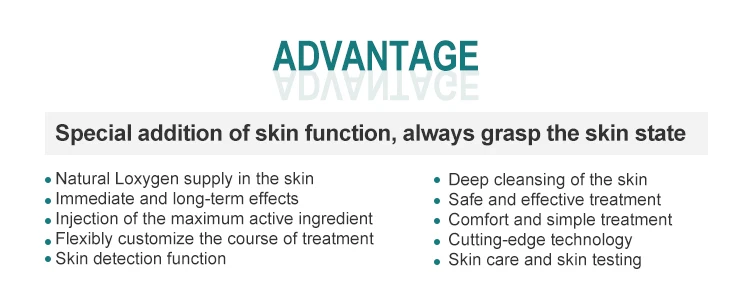 Description Picture 6 of itemOxygen Jet 4 in 1Acne TreatSkin skin analysis skin care facial steamer cavitation machine ems sculpting machine beauty equipment