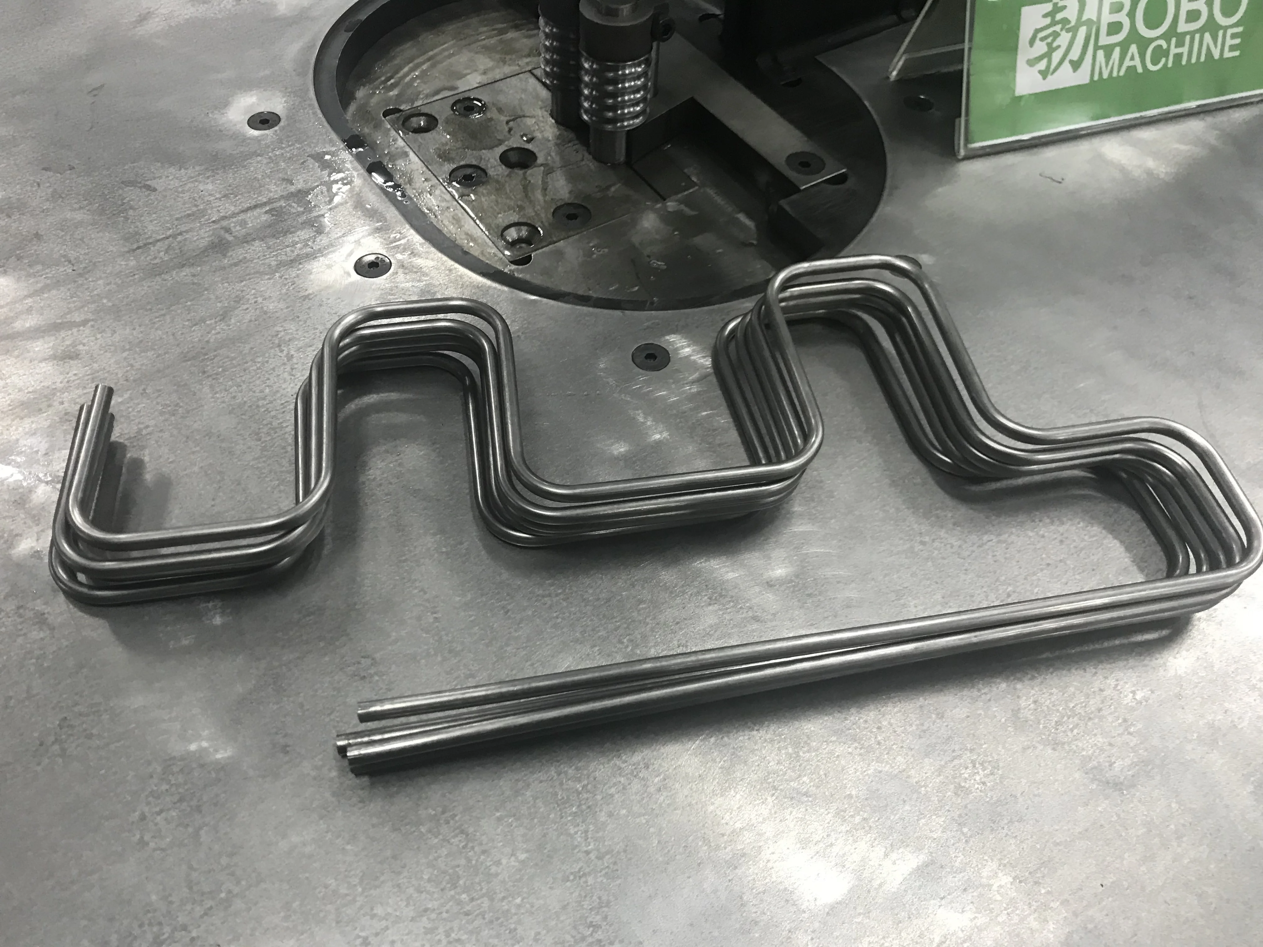 BOBO Machine serpentine tube bending machine shown in a detail photo for this news article