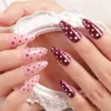 JB-J4004-Violet à pois